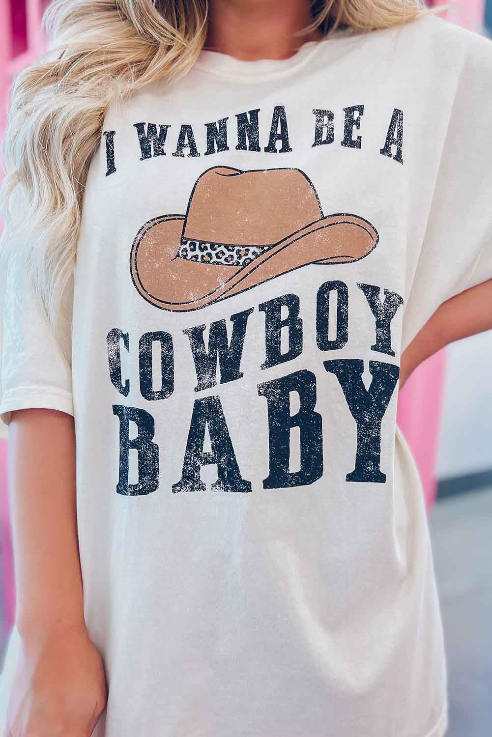 I Wanna Be a Cowboy Graphic Tee