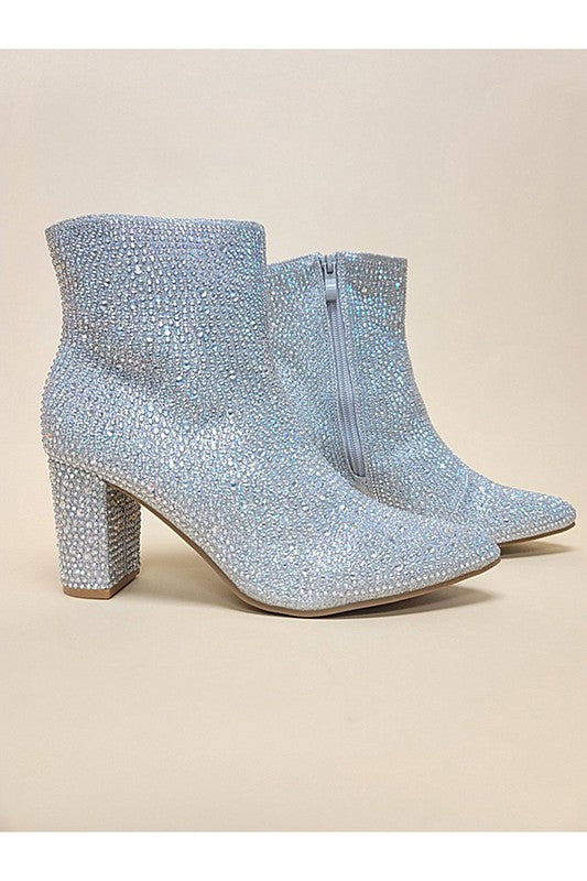 ICEBERG RHINESTONE BOOTS